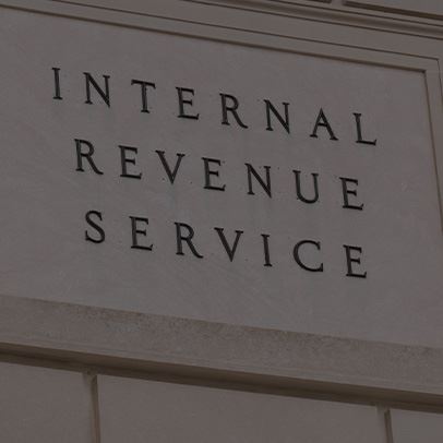 IRS sign